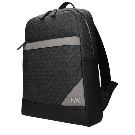 Black Fabric Backpack