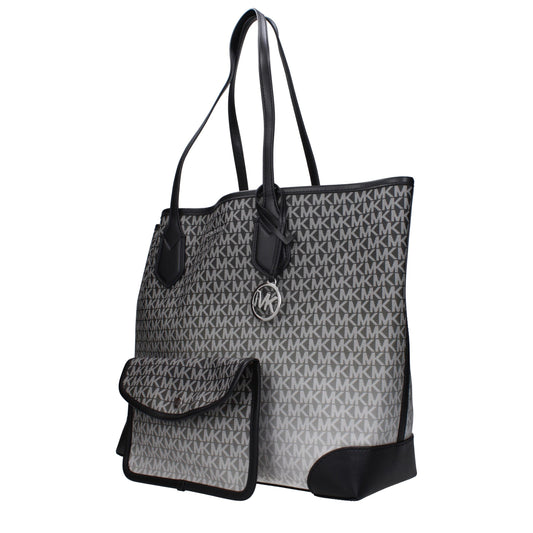 Black Fabric Shoulder Bag