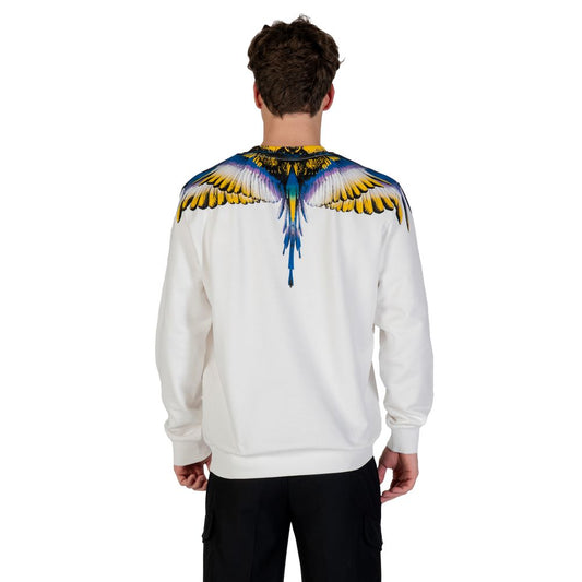 White Cotton Sweatshirt