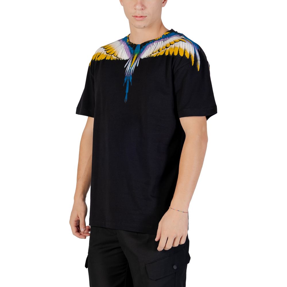 Black Cotton T-Shirt