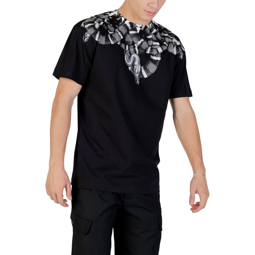 Black Cotton T-Shirt