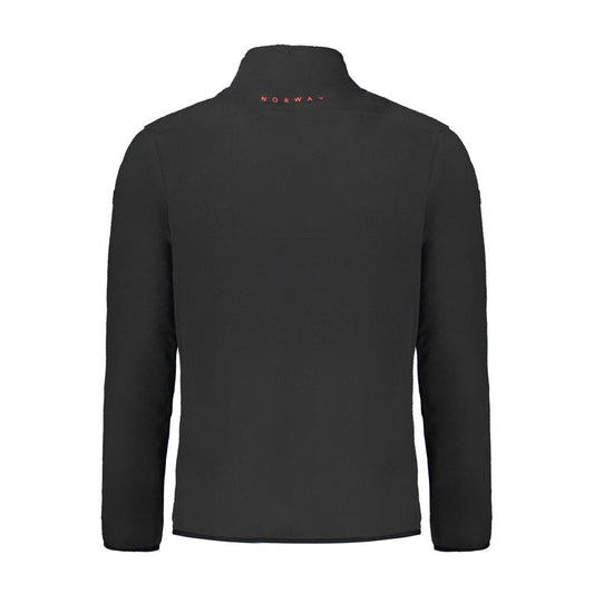 Black Polyester Sweatshirt