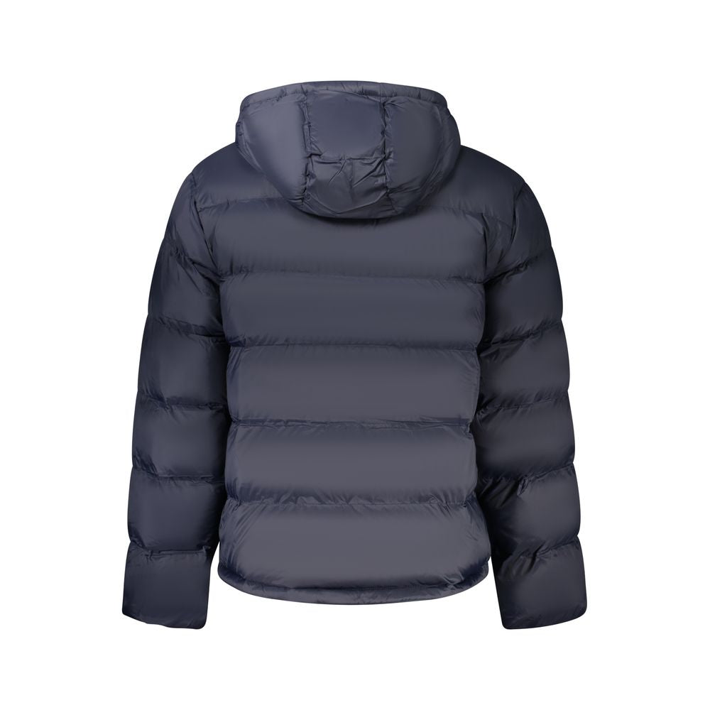 Blue Polyamide Jackets & Coat