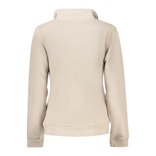 Beige Cotton Sweatshirt