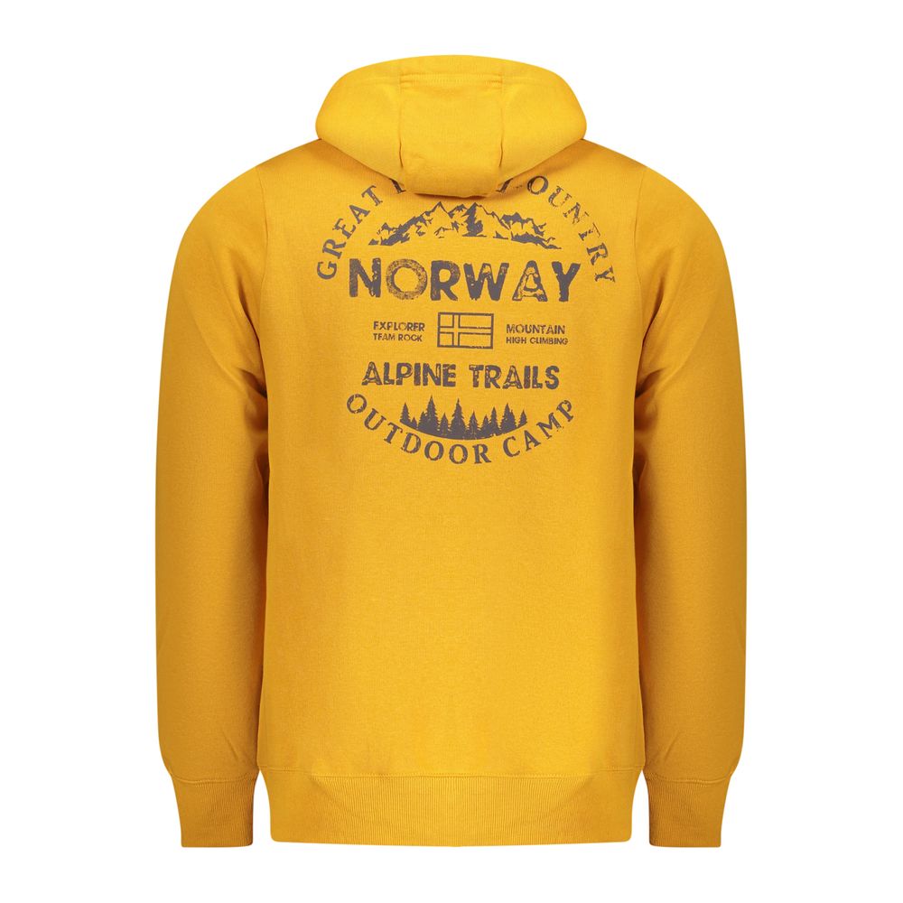Yellow Cotton Sweatshirt