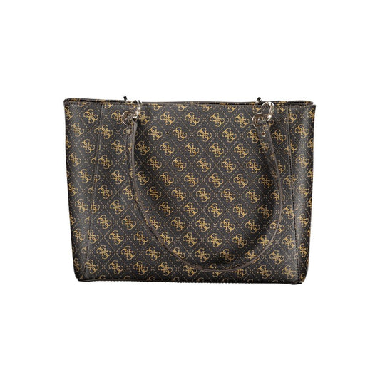 Brown Polyethylene Handbag