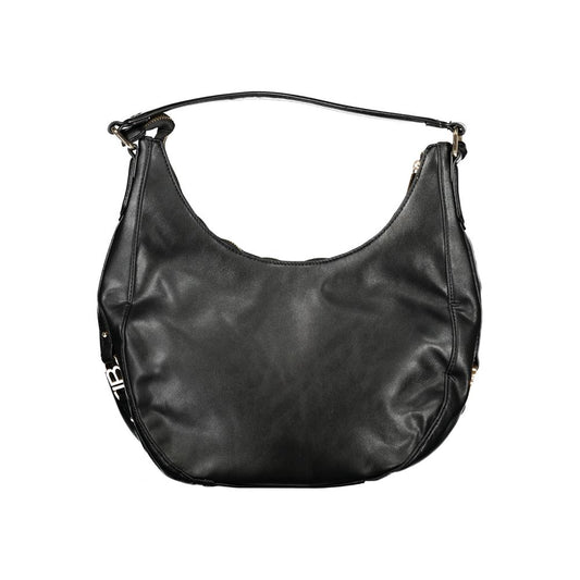 Black PVC Women Handbag