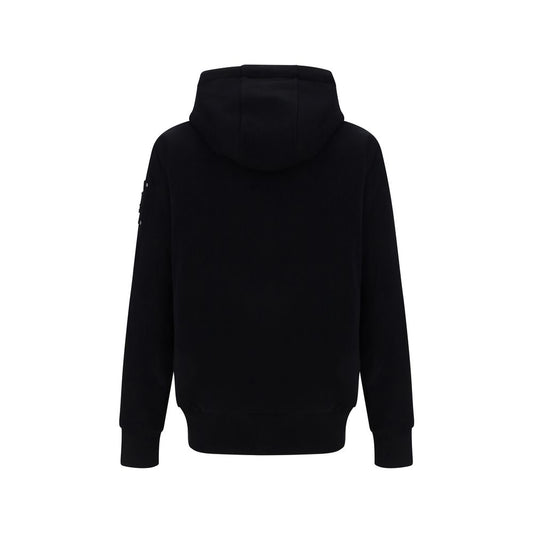 Black Polyester Sweatshirt