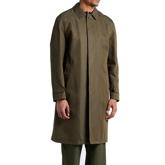 Green Cotton Coat
