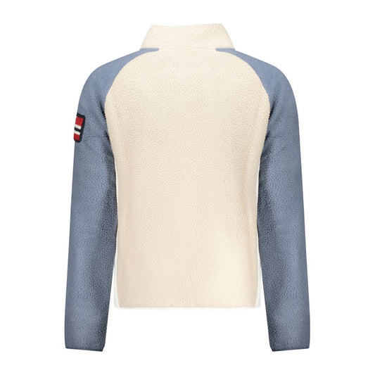 Beige Polyester Men Sweater