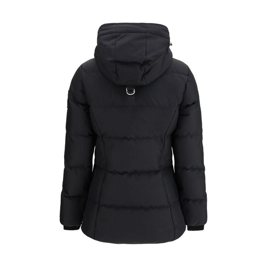 Black Recycled Polyester Coat
