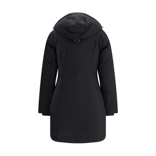 Black Cotton Parka
