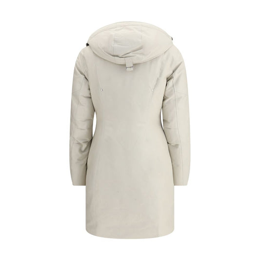 White Cotton Parka