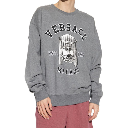 Gray Cotton Sweatshirt