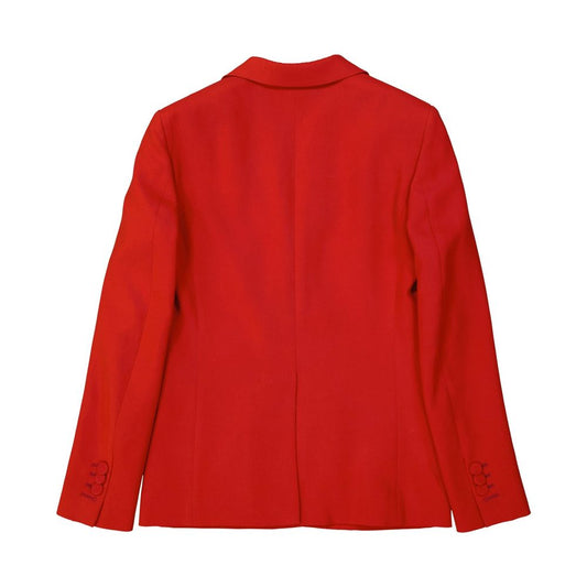 Red Viscose Coat
