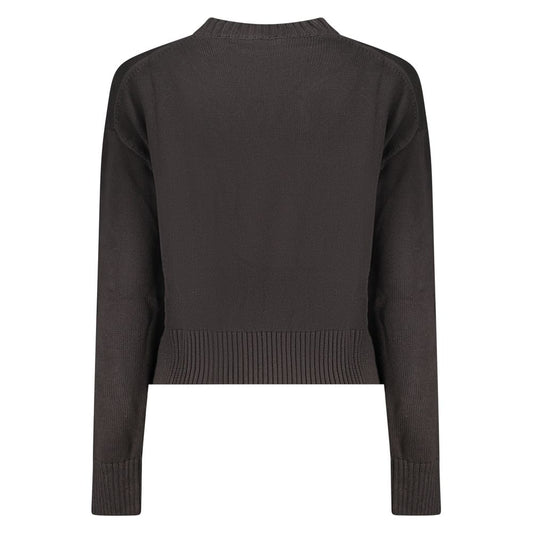 Black Cotton Sweater