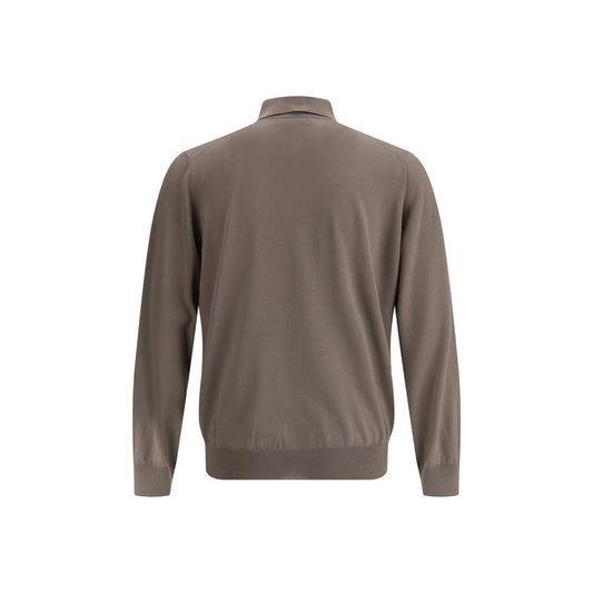 Bicolor Cashmere Dress Shirt