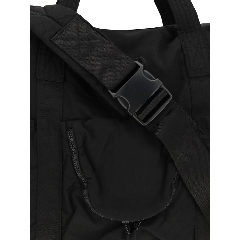 Black Polyamide Shoulder Bag