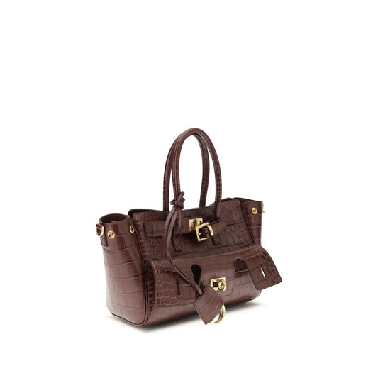 Bordeaux Calf Leather Bos Taurus Shoulder Bag