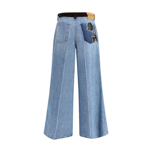 Light Blue Cotton Jeans Denim