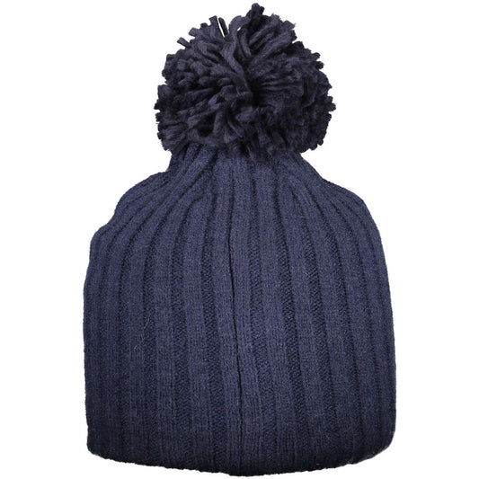 Blue Polyester Women Hat