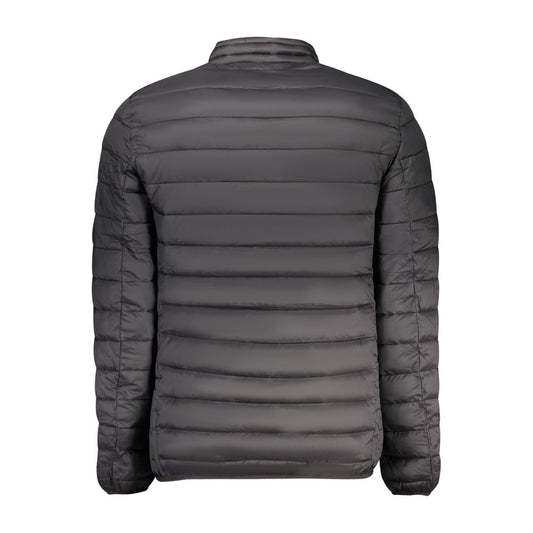Black Polyamide Men Jacket