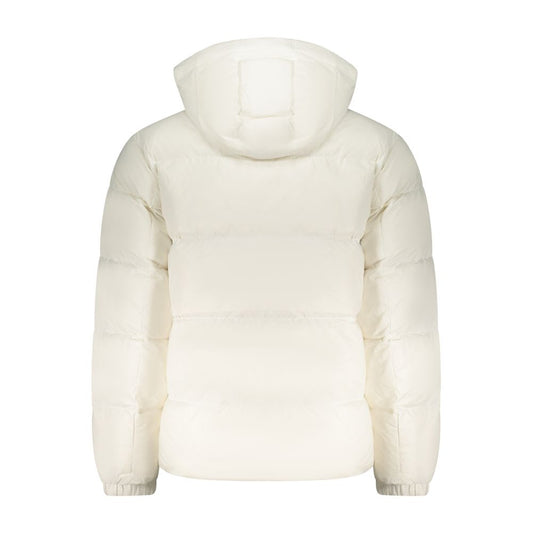White Polyester Jackets & Coat