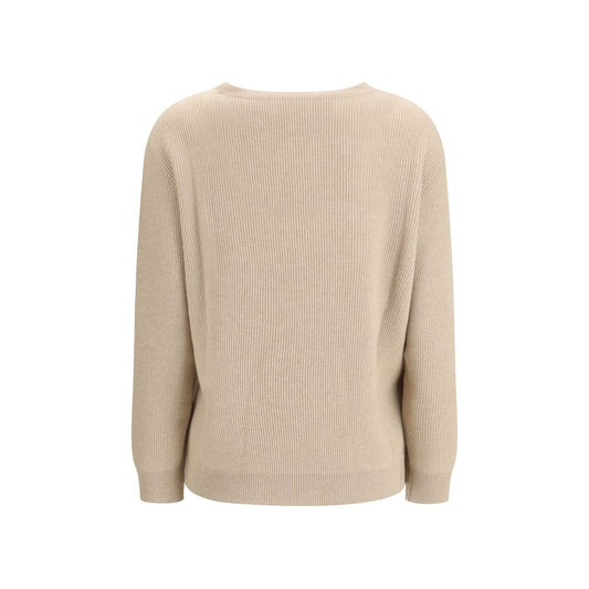 Beige Cashmere Cashmere Sweater
