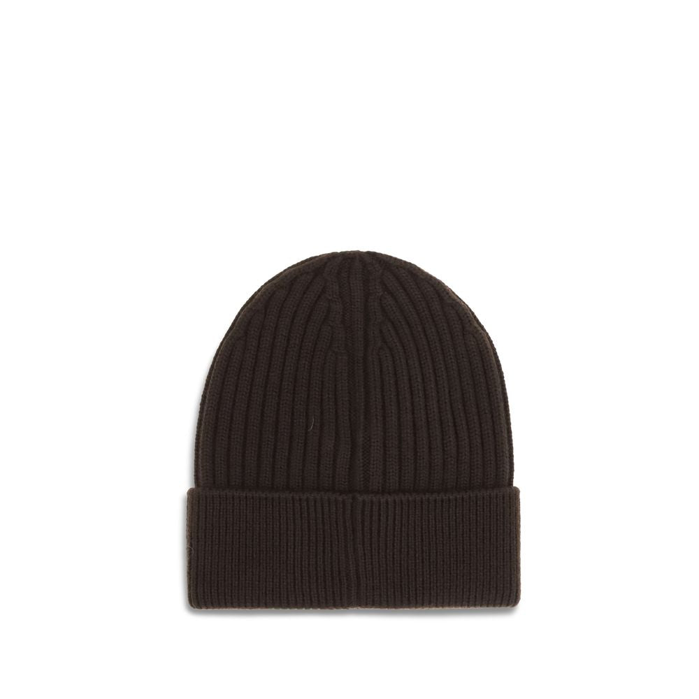 Black Fleece Wool Beanie