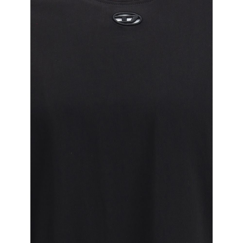 Black Cotton T-Shirt