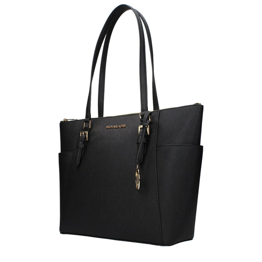 Black Leather Shoulder Bag