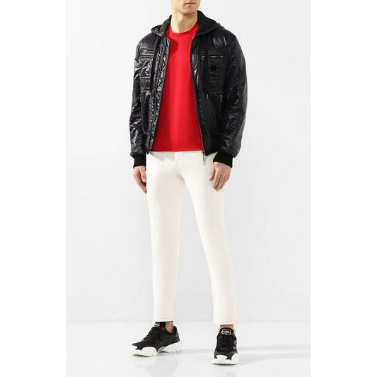 Blue Nylon Jackets & Coat