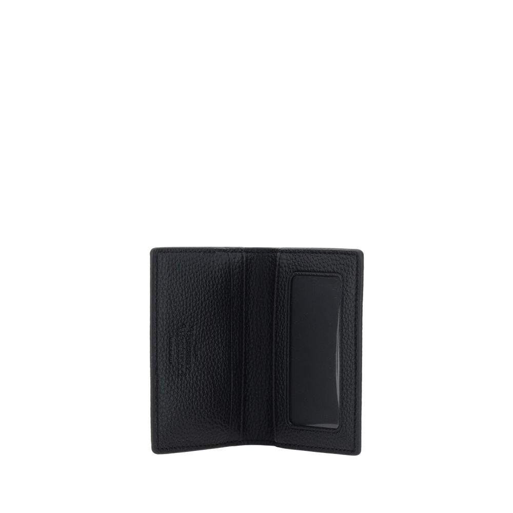 Black Calf Leather Bos Taurus Wallet