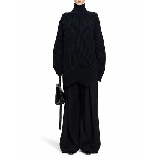 Black Wool Turtleneck