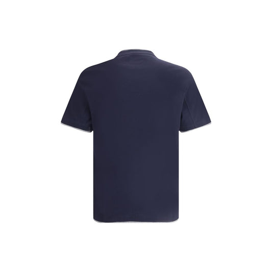 Blue Cotton T-Shirt