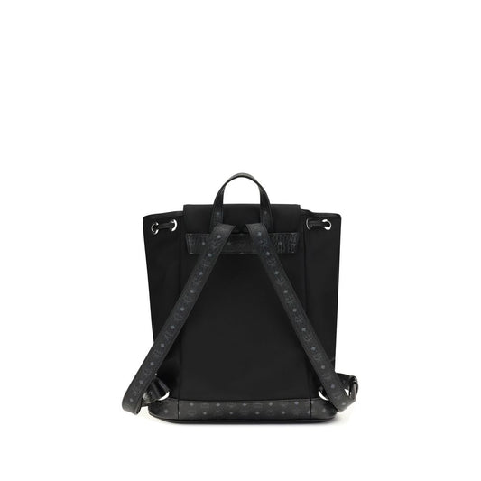 Black Nylon Backpack