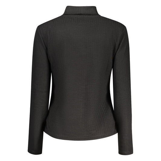 Black Polyester Women's Sweater