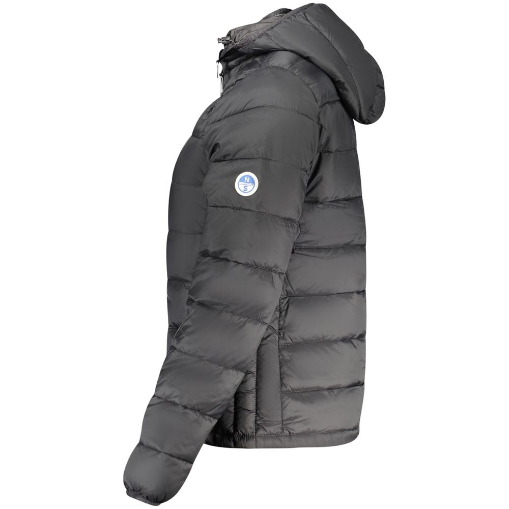 Black Polyester Women's Jacket