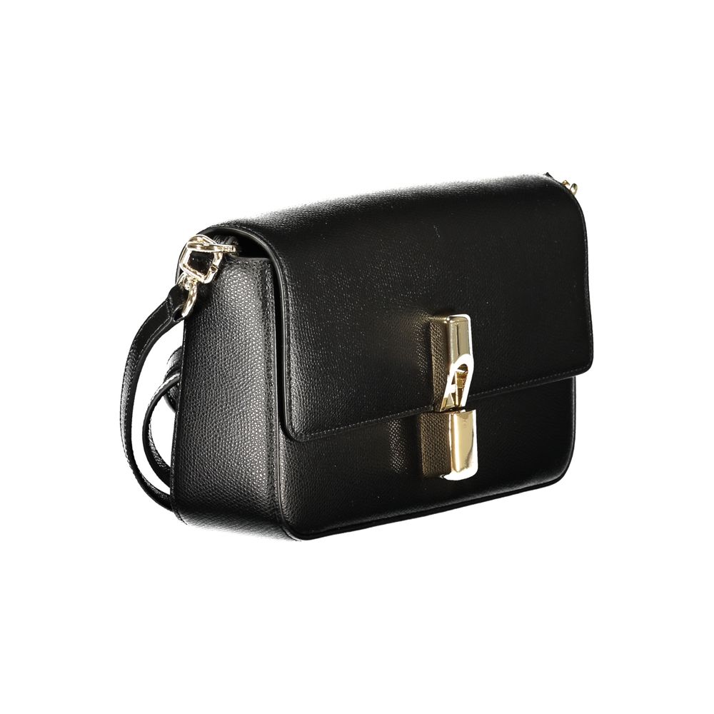 Black Leather Handbag