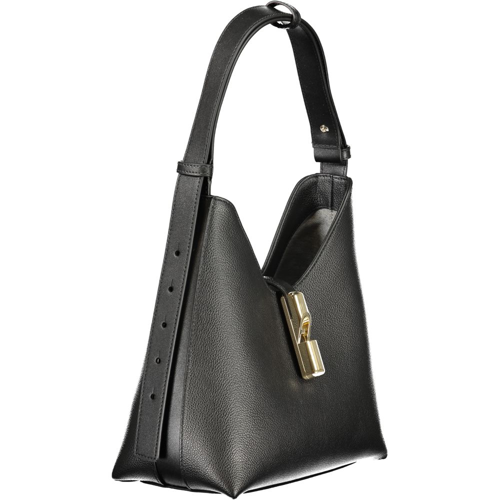 Black Leather Handbag