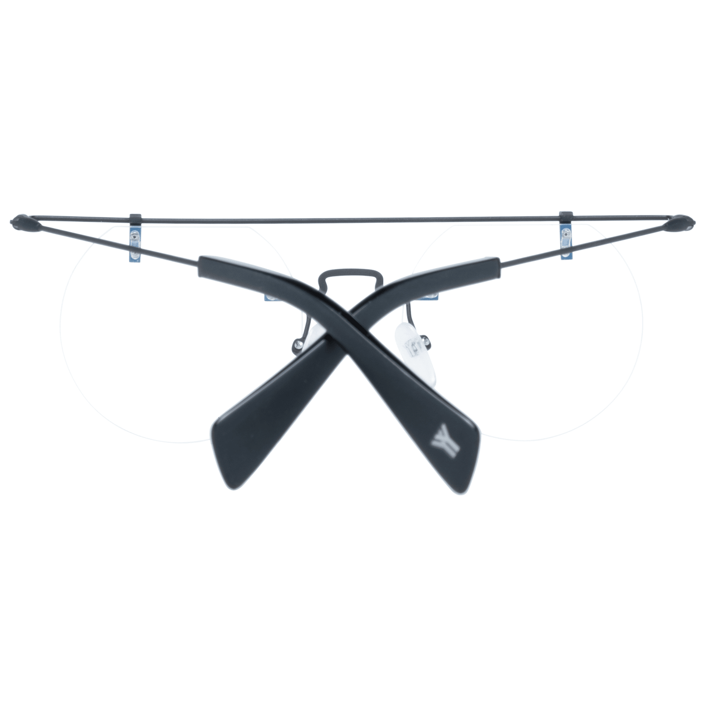 Black Metal Glasses (Frames)