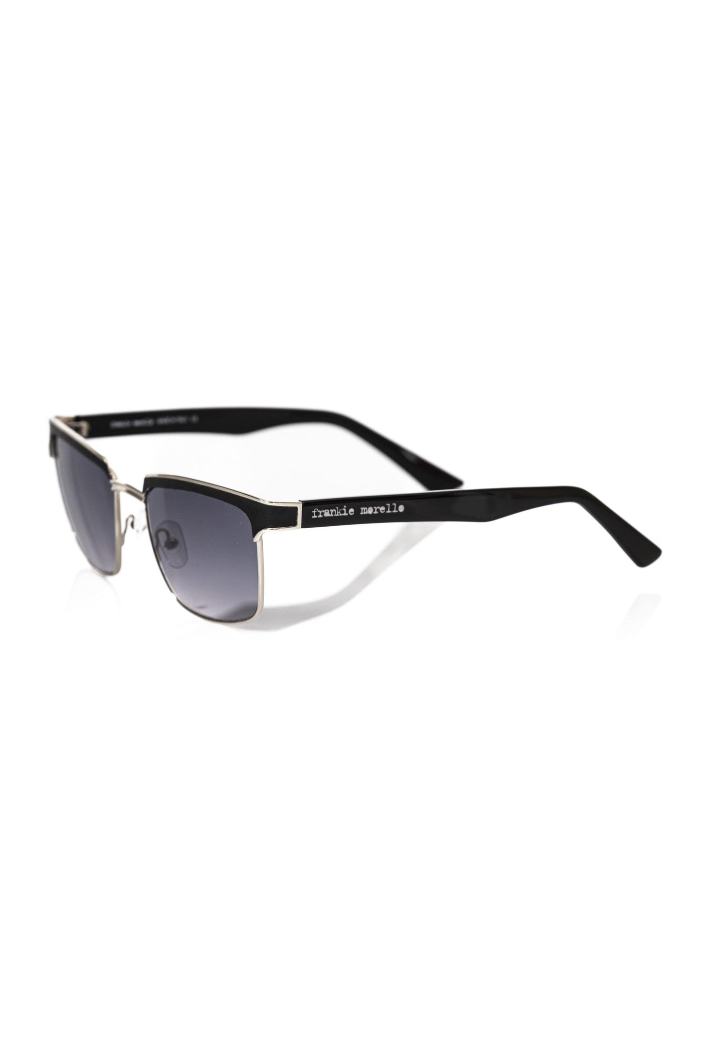 Black Metallic Fiber Men Sunglasses