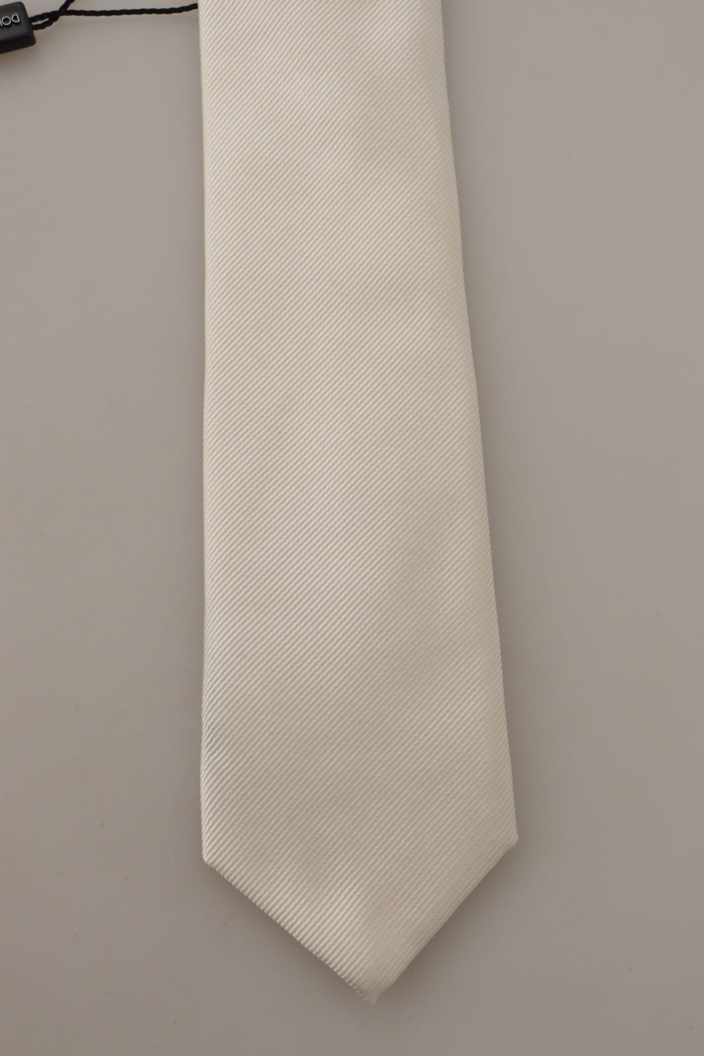 Off-White 100% Silk Slim Adjustable  Accessory Necktie
