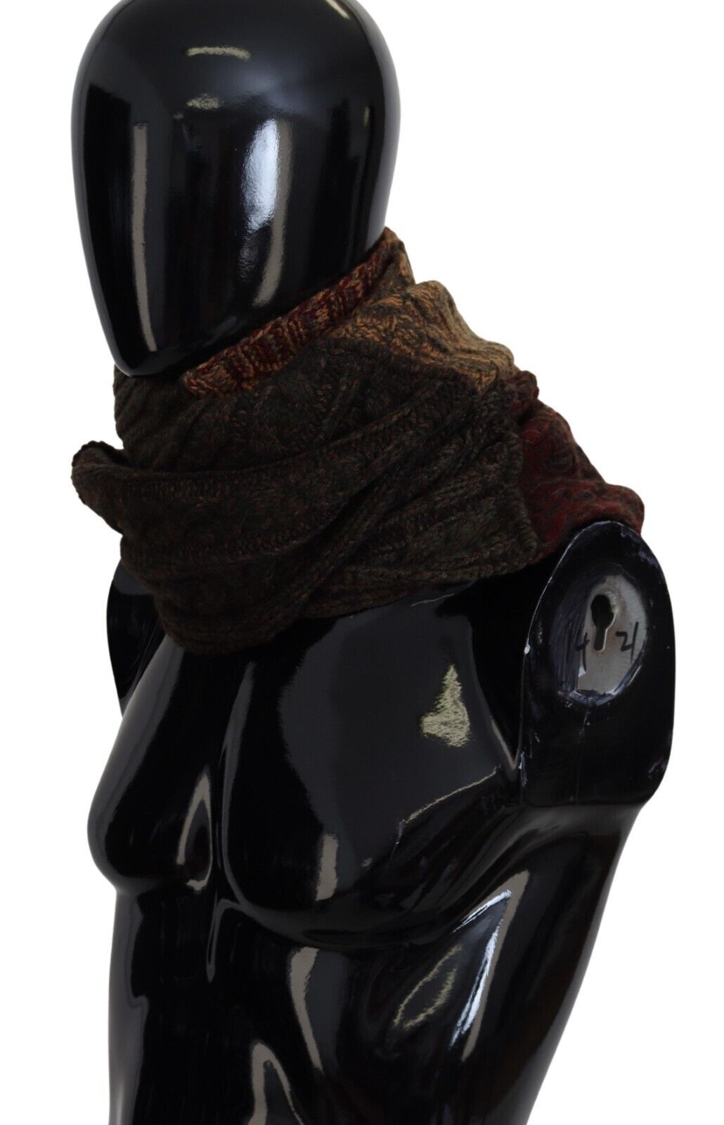 Multicolor Knitted Men Neck Wrap Shawl Scarf