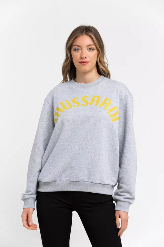 Gray Cotton Sweatshirt