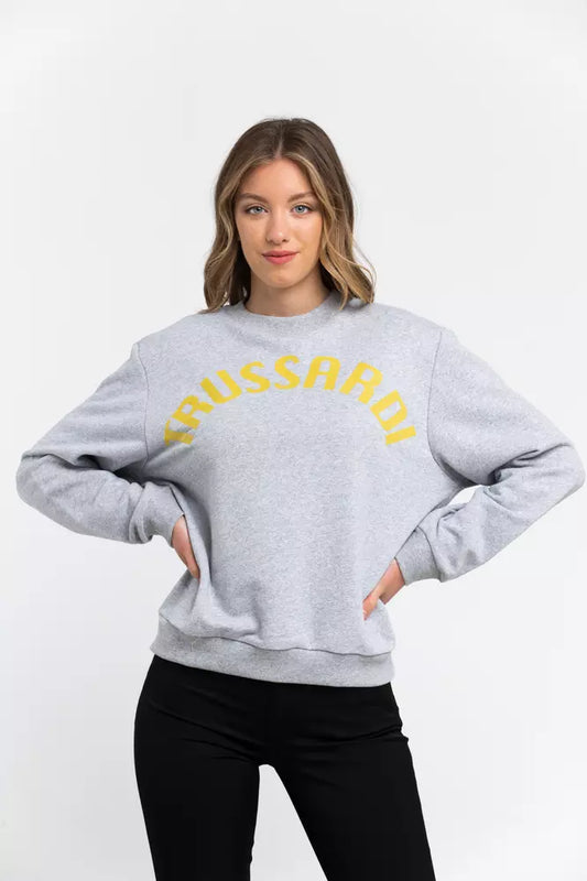 Gray Cotton Sweatshirt