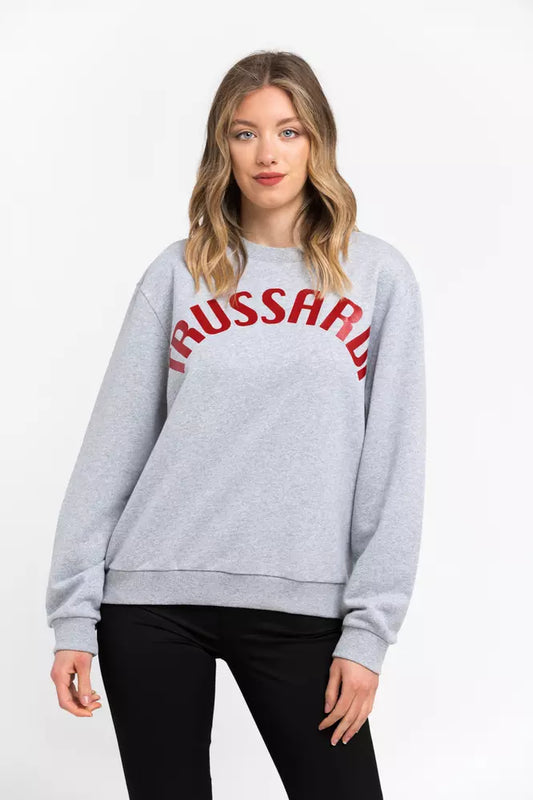 Gray Cotton Sweatshirt