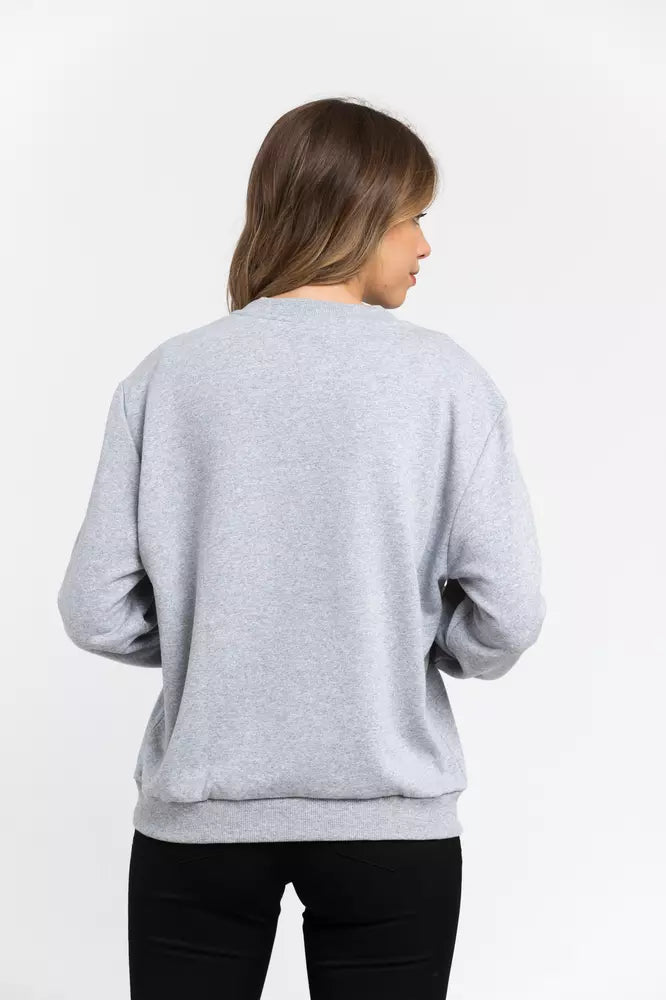 Gray Cotton Sweatshirt