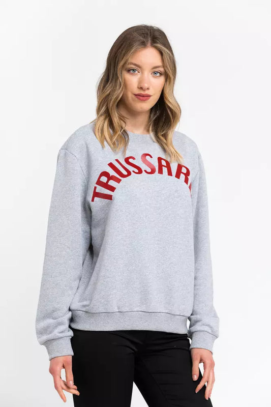 Gray Cotton Sweatshirt