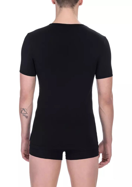 Black Cotton Men T-Shirt Pack